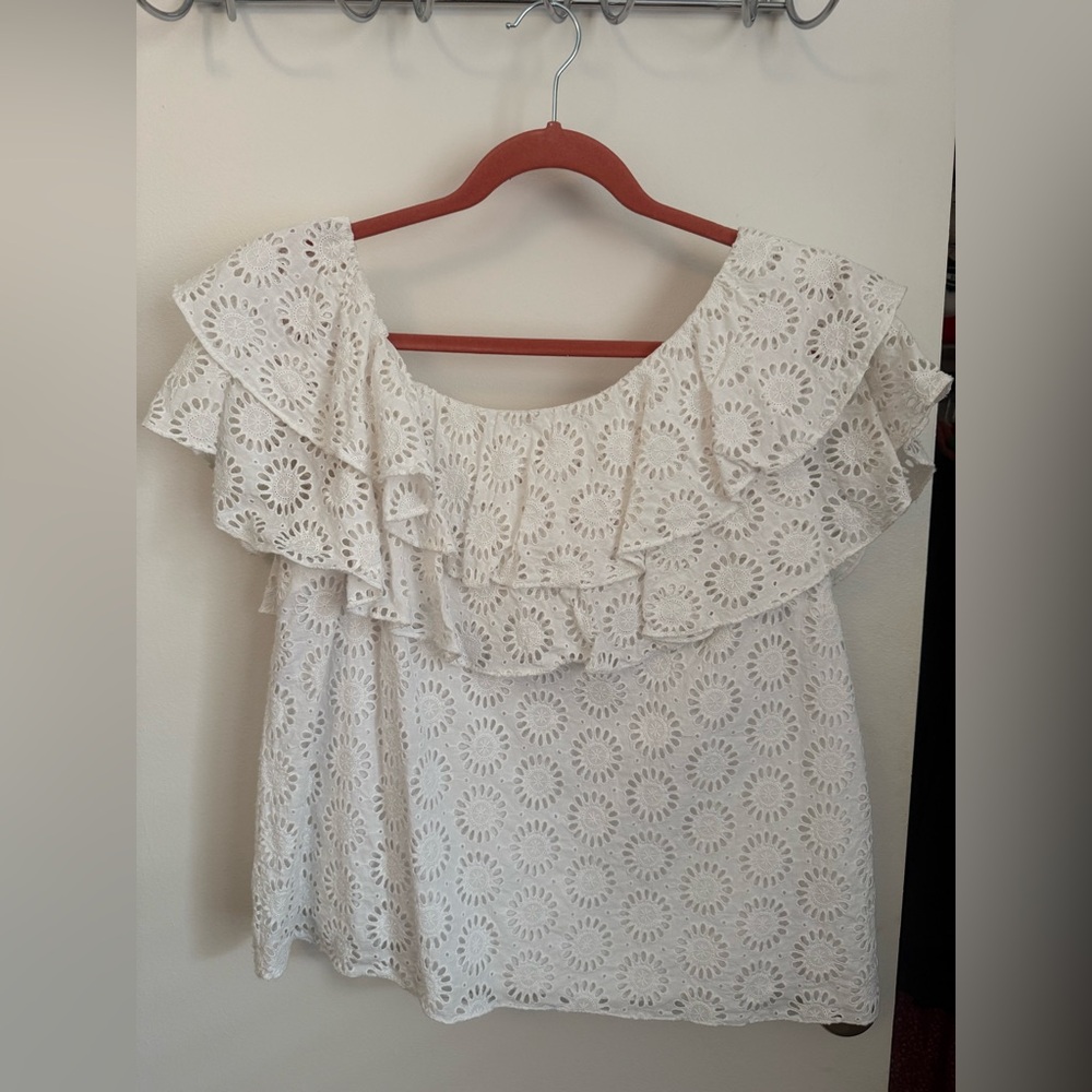 Lilly Pulitzer White Blouse